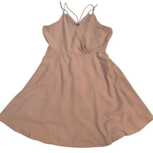 Alterd State Women's Pink Spaghetti-Strap short Length Dress Size M Casual